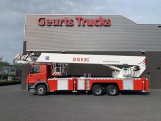 mercedes-benz actros 3332 6x4 xcmg dg53c fire figthing platf — vrachtwagens — marktplaats