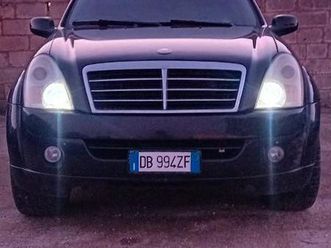 ssangyong rexton 2.7 xdi 4x4 con ridotte
