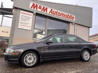 volvo s80 2.4i *klimaa.+leder+gshd+autom.+navi+voll**