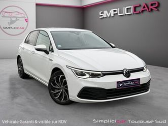 volkswagen golf viii 1.5 etsi 150 dsg7 style carplay caméra de recul garantie 12 mois