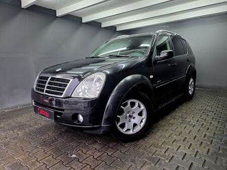 ssangyong rexton 2,7 automatik, e.dach, leder, xenon,r-kam