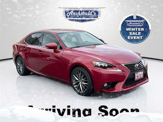 used 2015 lexus is 250 crafted line