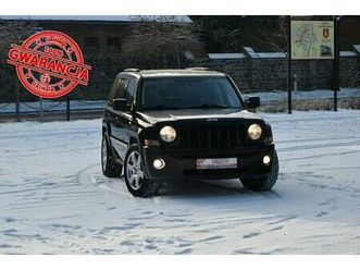 jeep patriot 2.4 benzyna gaz 170km manual 2008r. 4x4 hak klima skóra polecam kampinos