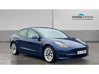 tesla model 3 long range awd 4dr auto