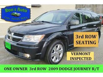 2009 dodge journey r/t 1 owner vt inspected*vermont*ron’s auto vt