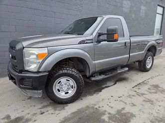 2013 ford super duty f-250 srw 4wd regular cab-long box-only 90k