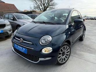② fiat 500 1.2i 69pk navigatie carplay leder opendak pdc alu — fiat — 2ememain