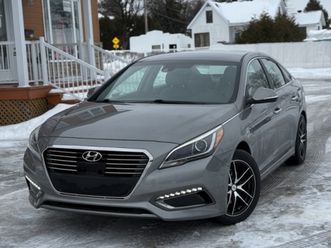 2017 hyundai sonata hybride rechargeable ultime