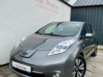 ② nissan leaf leaf 30 kwh black edition full options — nissan — 2ememain