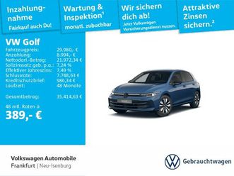 golf viii 2.0 tdi dsg goal navi ahk sprachassistent rückfahrkamera dab+