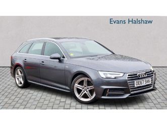 audi a4 avant 2.0 tdi s line 5dr s tronic