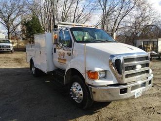 2007 ford f650 xlt super duty service truck