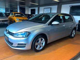 volkswagen golf vii tgi navi/shz/ergo-sitz/teilleder/ahk