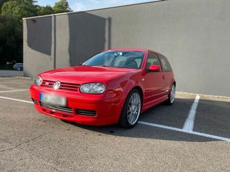 volkswagen vw golf 4 jubi 25 jahre gti rot 1.8t