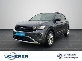 t-cross goal 1.0 tsi dsg led ahk navi park assist shz acc app connect