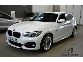 bmw 118 i 5-dörrars m sport p-sensorer en ägare