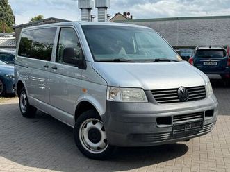 volkswagen t5 transporter 2,5tdi kasten-kombi9-sitzer autom