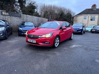 vauxhall astra 1.4i turbo sri hatchback 5dr petrol manual euro 6 (150 ps)