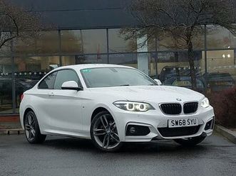 2018 bmw 2 series 2.0td 220d xdrive m sport (190bhp) coupe 2d