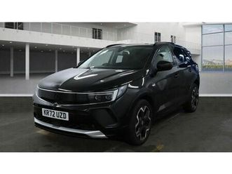 vauxhall grandland 1.2 turbo ultimate suv 5dr petrol manual euro 6 (start/stop) (130 ps)