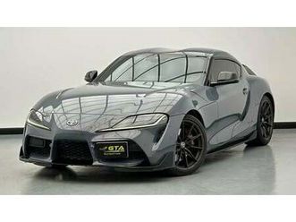 toyota supra gr 2.0l 2023 toyota supra gr, july/2026 toyota warranty, toyota full service history, gcc