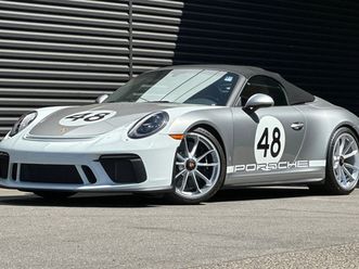 2019 porsche 911 speedster