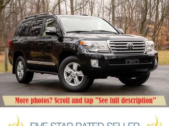 2013 toyota land cruiser 97k mi serviced 3rd row 50+pix lc200 we ship!