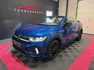 volkswagen t-roc cabriolet 1.5 tsi evo 150 start/stop dsg7 r-line / garantie 2029 / pack black