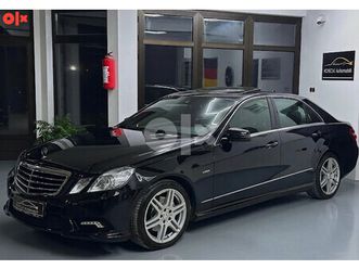 mercedes-benz e300 cdi v6 amg-line w212 e350 e 300 * siber