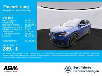 volkswagen id.4 pro performance led navi rfk wärmepumpe ahk