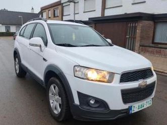 ② chevrolet captiva 2.2 diesel 7 places première propriétaire — chevrolet — 2ememain