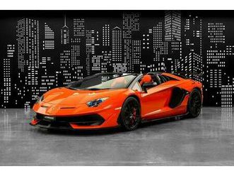 lamborghini aventador svj 6.5l v12