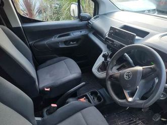 vauxhall, combo cargo, panel van, 2019, manual, 1560 (cc)