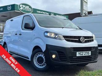 2022 vauxhall vivaro 1.5 turbo d 2900 dynamic panel van 6dr diesel manual l1 h1 euro 6 (start/stop) (10 ...