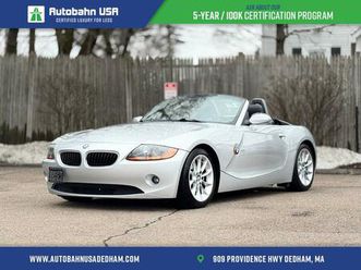 used 2004 bmw z4 2.5i roadster