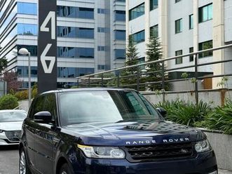 land rover range rover sport tdv6 hse