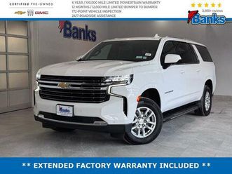 certified 2024 chevrolet suburban lt