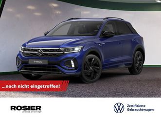 t-roc 1.5 tsi black style r line acc led navi