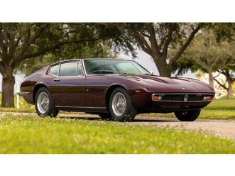 1971 maserati ghibli 4.9 ss coupe