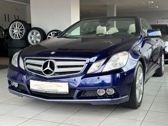 mercedes-benz e 250 cgi be cabrio aut/designo/airscarf/shz/nav