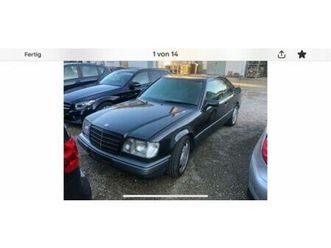 traumhaftes mercedes benz w124 320 coupe