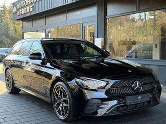 mercedes-benz e 450 t 4matic amg/night/burm/memory/360°/totw/