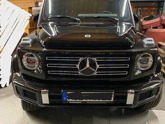 mercedes-benz g 500 - final edition black
