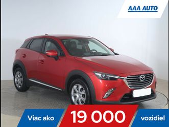 mazda cx-3 2.0 skyactiv-g, 4x4, serv.kniha, koža