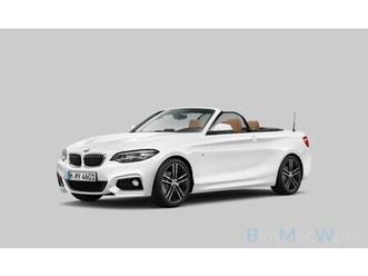 bmw 218i cabrio m-sport led/navi/dab