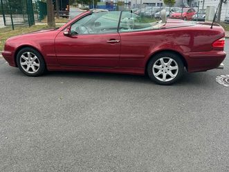mercedes benz clk cabrio 2,0 kompressoren mit 163ps