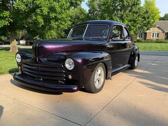 1946 ford deluxe zz4 400hp crate engine, th350 auto, front disc brakes