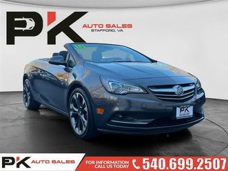 used 2016 buick cascada premium