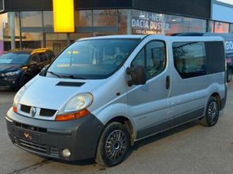 ② renault trafic dubbele cabine 6pl 1ste eig. airco+ keuring — camionnettes & utilitaires — 2ememain