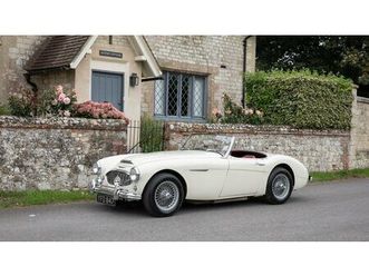 1959 austin-healey 3000 blanc manuel, 4 vitesses conduite...